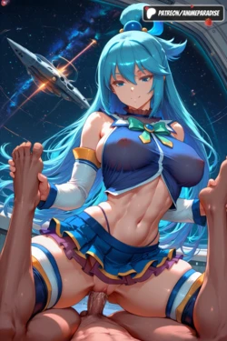 [AnimeParadise] - Aqua (Konosuba) [AI Generated] 作品封面