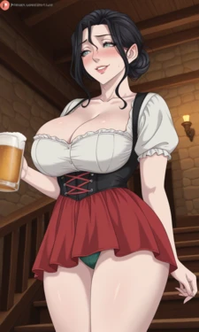 Ann - Tavern host [AI Generated] 作品封面
