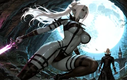 Lineage 2 Dark Elf [AI Generated] 作品封面