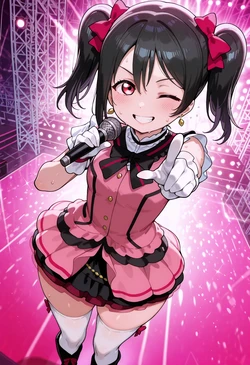 [Nankoai] Nico Yazawa [lovelive] dol-veil-req- (Patreon) [AI Generated] 作品封面