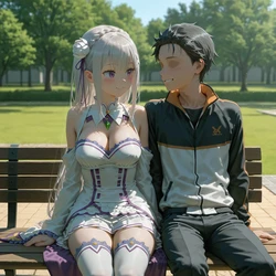 [MISAAKI]_Unifans_2025年9月&10月赞助合集___9.5emilia_–_Telegraph [AI Generated] 作品封面