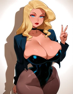 [Obscuryotto] (AI Generated) Black Canary 作品封面