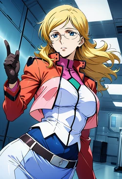 [Numachou] Linda Vashti (Gundam OO) [AI Generated] 作品封面