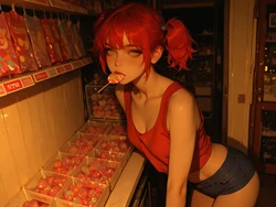 [TrashGer] Redhead lolipop MMF Threesome groupsex [AI Generated] 作品封面