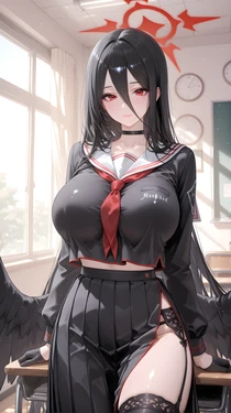 Hajily - Hasumi Hanekawa(blue archive) (Patreon) [AI Generated] 作品封面