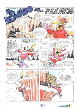 [Fajardo] El Desviado - No es lo Mismo la Nieve en Polvo que el Polvo en la Nieve [Spanish] 作品封面
