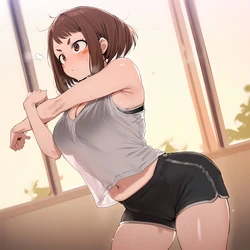 [Patreon] (BestWaifus) Uraraka Ochaco [AI Generated] 作品封面