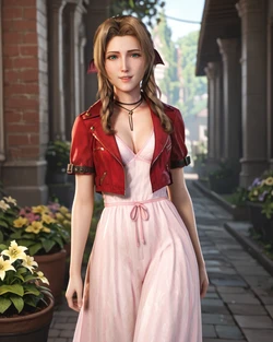[Animeverse.Ai] Aerith Gainsborough [AI Generated] 作品封面