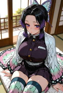 [Patreon] (LustyNymphi) Shinobu Kochou (AI Generated) 作品封面