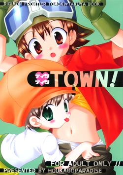 (C62) [Houkago Paradise (Sasorigatame)] Tin Tin TOWN! (Digimon Frontier) [Chinese] [MTL] 作品封面