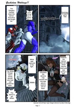 [gachidom] Gachidom Holdings 13-15 Full Power Super Rangers [English] 作品封面