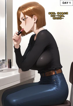 钉崎野蔷薇(JJK)《亲爱的，你今晚又要出去吗》 [AI Generated] 作品封面