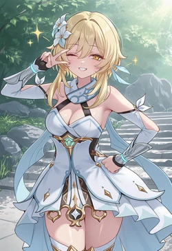 [DyDy_cos] Lumine Art [AI Generated] 作品封面