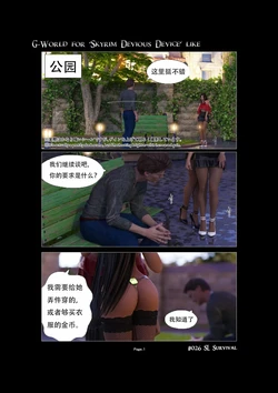 [gachidom] G-World for 'Skyrim Devious Device' like #026 Sexlab Survival [无名群友机翻] 作品封面