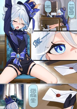 [Skai_kun] Furina no Butai (Genshin Impact) [English] [Decensored] 作品封面