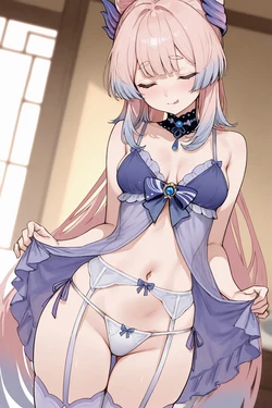 [Noriko のり子] Sangonomiya Kokomi [AI Generated] 作品封面
