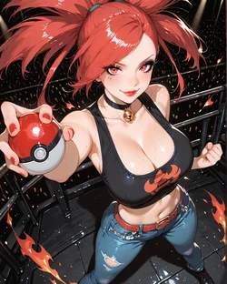 Patreon - CasualStudioAI - Flannery - A "HOT" REDHEAD [AI GENERATED] 作品封面