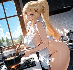 [Miyu] Darkness: Kitchen Duty [AI Generated] 作品封面