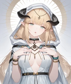 夜莺就是你游顶级魅魔！(夜莺)[明日方舟](AI Generated) 作品封面