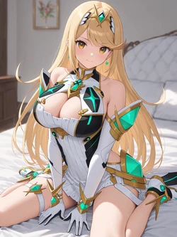 からーげ - Mythra (Xenoblade) {AI Generated} 作品封面