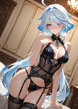 [KALA AI NSFW (VAMA)] - furina (genshin impact) 614p (Patreon)(Ai generated) 作品封面