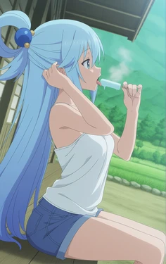 [天奈] Aqua 阿库娅 [AI Generated] 作品封面