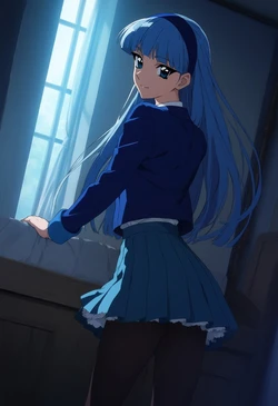 [goldnotakashi] Kanojo no Ryuuzaki Umi to no Icha Love H (Magic Knight Rayearth) [AI Generated] 作品封面