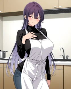 [Ponchoman] Takane Takamine - Please Put Them On, Takamine-san || 鷹峰 高嶺 - 履いてください、鷹峰さん (UNCENSORED) 70  [AI Generated] 作品封面