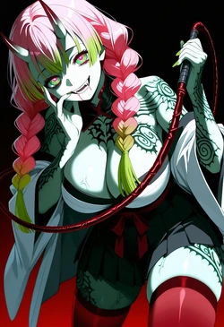 [Cale5Jubilife] Mitsuri's Demonic Fall - Obsessed Love [AI Generated] 作品封面