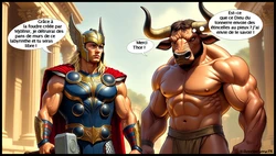 Theme: Minotaur – Part 6 – Marvel – Artist: Nikocreations FR – [AI Generated] – [FRENCH]