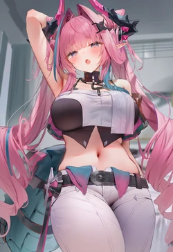 [少把盐] Yvonne 伊冯 [AI Generated] 作品封面