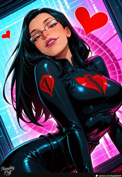 Patreon - NaughtyPuff - 🕶️ The Baroness | G.I. Joe – Cobra’s Private Interrogation Room…[AI GENERATED]