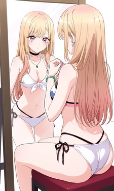 Kitagawa Marin [My Dress-Up Darling] (swimsuit) [AI Generated] 作品封面