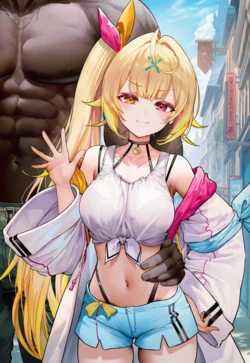 [Magakiiii] 彼女交換_Girlfriend_Swap [AI Generated] 作品封面