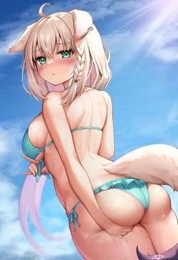 [Deaver] フブちゃん 水着 (ホロライブ) 作品封面