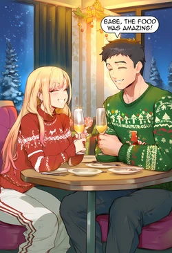 Marin Christmas Aksn [AI generated]