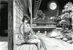 [Sticky] (99p) One punch man - Fubuki Yukata [AI Generated] 作品封面