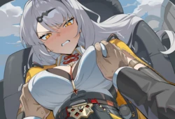[Pixiv] 与党野党/YotouYatou (50519969) - Yixuan vs. the Horny Bodyguard Target Ojisan [AI Generated] 作品封面