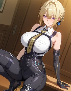 Purpleh31 - Evelyn Chevalier default outfit 239P (Patreon) (AI Generated) 作品封面