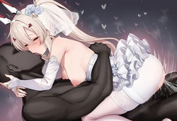 black ruler pixiv [AI Generated] 作品封面