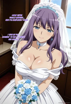 [Setsuna] Ayano Yukawa 1 (Bride) (AI Generated)