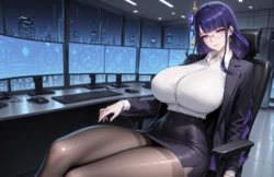 [Patreon] Heaven RB - Raiden Shogun 2 [AI Generated] 作品封面