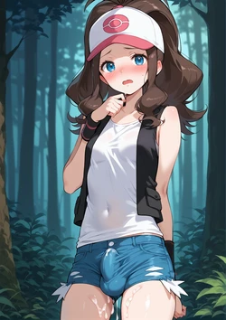 [AgrenSoufer] Futanari Hilda (Pokemon) (Patreon) [AI Generated] 作品封面