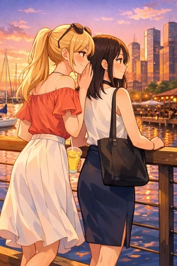 Bella and Emma Harbor Front Dates 作品封面