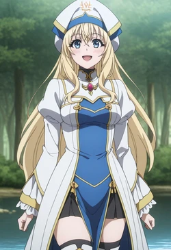 [KeMiliUS] Priestess x Tentacles (Goblin Slayer) [AI Generated] 作品封面