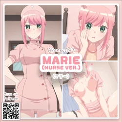 [ᴀᴋᴀɴᴇ/Akanecchi] [B] Marie // マリー (Nurse Ver.) | Mechanical Marie (85P+) [AI Generated] 作品封面