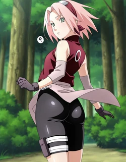 [Pixiv] Liang-Qi (2364945) - Haruno Sakura: Bondage & Training [AI Generated]