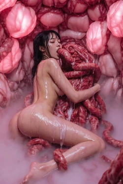 tentacle lust (low resolution) [ai generated] 作品封面