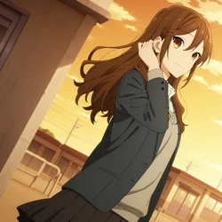 [トラっち] Hori Kyouko (Hori-san to Miyamura-kun) [AI Generated] 作品封面