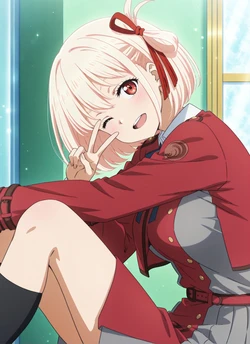 Hasloo - Chisato Nishikigi 錦木 千束 326 Images 2026.1 [AI Generated] 作品封面